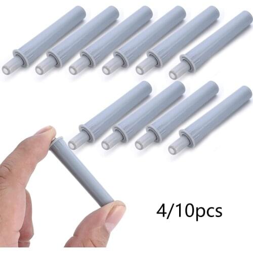 4/10 PCS White Gray Kitchen Cabinet Cupboard Door Soft Cushion Damper Buffer Drawers Wardrobe Cabinet Door Silencer ABS Plastic