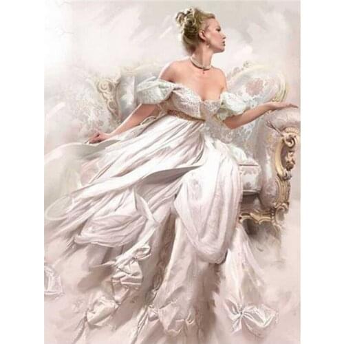 5D DIY Diamond embroidery Wedding beauty diamond painting Cross Stitch full square drill Rhinestone mosaic puzzle home decor