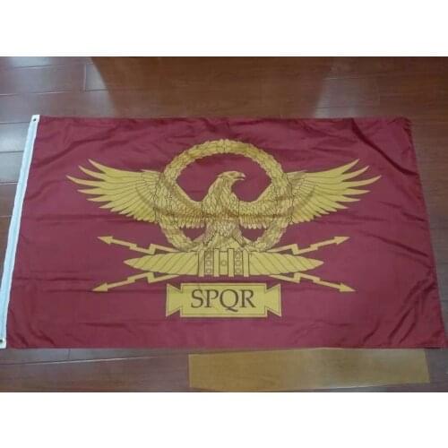 90x150cm SPQR Roman Empire Senate and People of Rome Flag