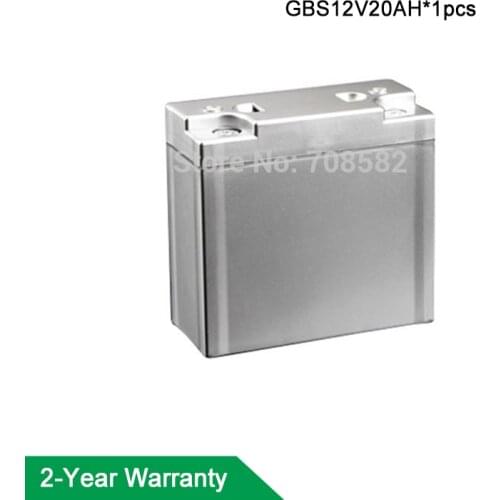 GBS 12V 20AH LIFEPO4 Battery for electric bicycle/tool/mower etc with connector with aluminum case