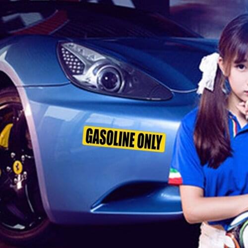 Motorcycle bumper. With vinyl stickers, door safety labels, waterproof, PVC, special for gasoline, strong personality