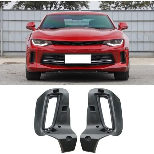 CAPQX For Chevrolet Camaro 2.0T 2016-2017 Front bumper Fog light garnish Frame foglamp Fog lamp hood Fog Light cover Lid