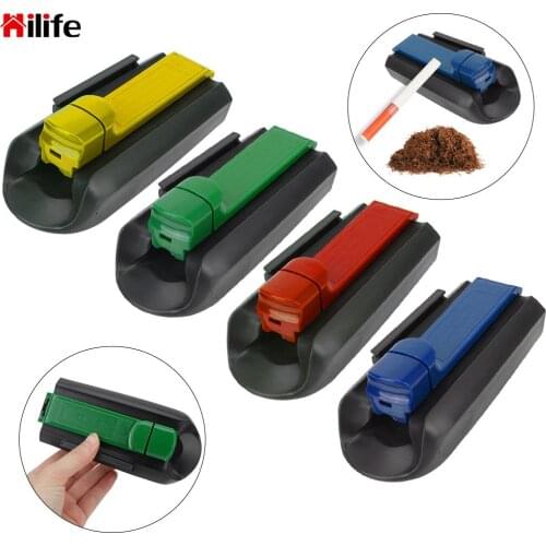 Single Tube Tobacco Roller Cone Rolling Machine Random Color Cigarette Maker Manual Cigarette Puller