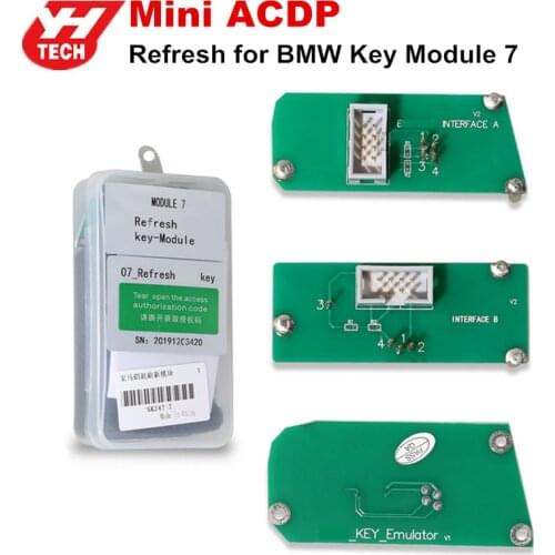 Yanhua Mini ACDP Module 7 Refresh for BMW Keys E chassis/F chassis (CAS)