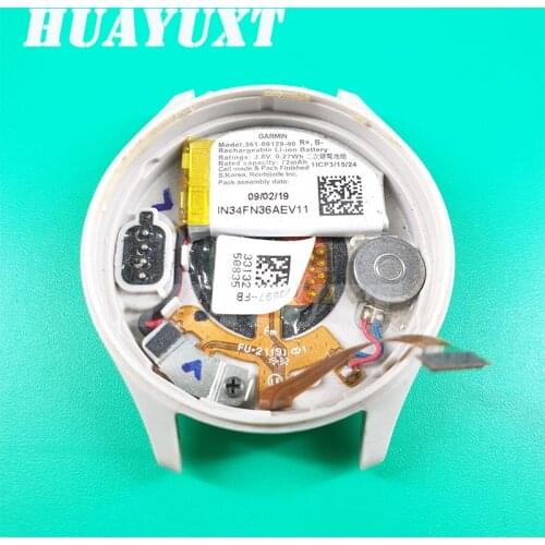 Original used battery back cover for Garmin VIVOMOVE 3S with lithium ion battery for Garmin VIVOMOVIE 3S repair and replacement