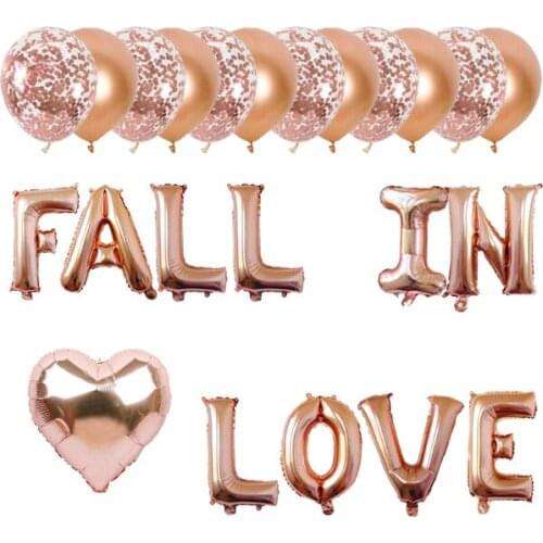 Fall Bridal Shower Decorations Wine Fall In Love Balloons Wedding Themed Wedding Anniversary Decorations