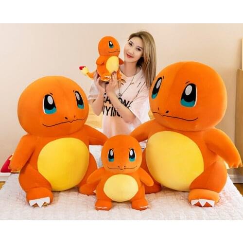 Big Size Charmander Plush Doll Charizard Stuffed Toy Pillow Cushion Childrens Gifts 2021 hot