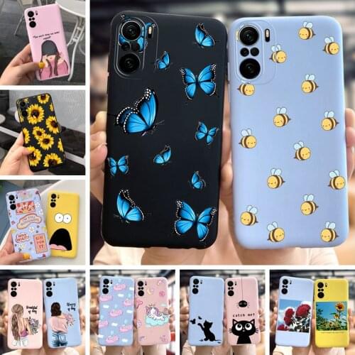 Shockproof Case For Xiaomi Poco F3 Soft Silicone Phone Back Cover for Xiaomi Mi 11i Redmi K40 K40Pro Plus 5G Bumper PocoF3 Funda