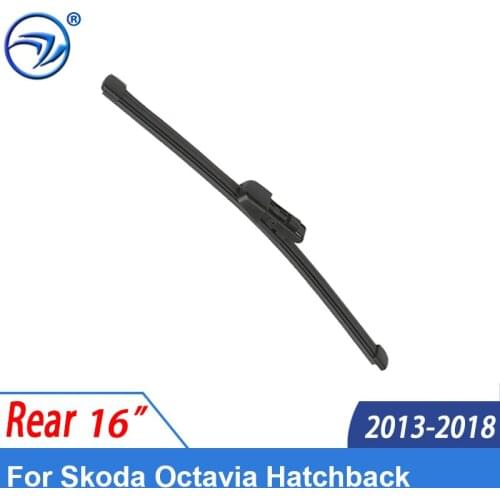 Wiper 16" Rear Wiper Blade For Skoda Octavia Hatchback 2013 2014 2015 2016 2017 2018 Windshield Windscreen Rear Window