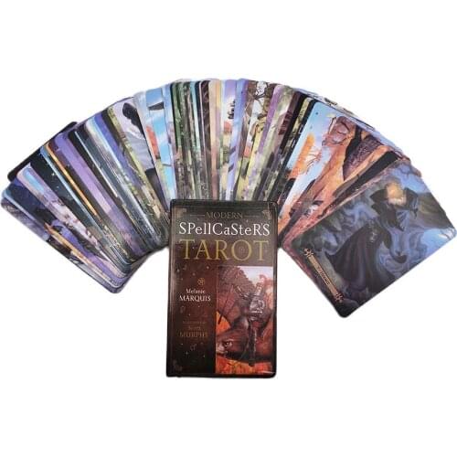 Modern Witch Tarot Deck Divination Fate Mysterious Magical Traditional Wisdom Power Family Party Board Game