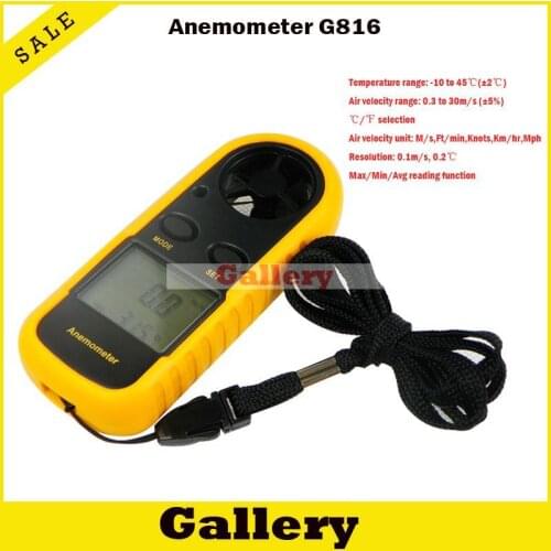 Usb Tester Tacometro Digital 2015 Hot Sale New Tachometer Rpm Anemometro Digital Anemometer Wind Gm816 Level Display