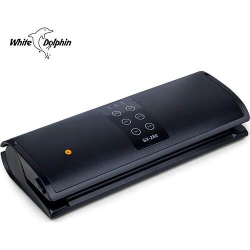 Automatic Vacuum Food Sealer Adjustable Temperature Vacuum Packing Machine For Food Storage Including 5pcs Free Household Bags