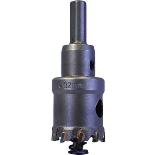 32mm Tungsten Carbide Tipped Holesaw (25mm Deep)