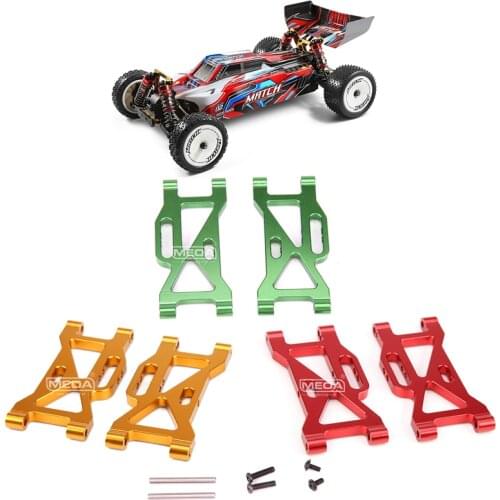 WLtoys RC Car 1/10 104001-1858 Upgraded Metal Spare Parts Set Front Swing Arm Group Assembly Variety Of Colors