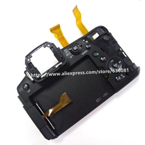Repair Parts Back Cover Rear Case Assy With LCD Hinge Flex Cable For Panasonic Lumix DMC-FZ2000 DMC-FZ2500