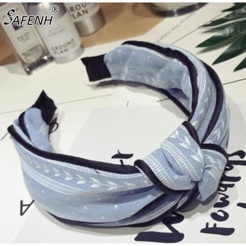 Women Twist Headband Hairband Bow Knot Cross Tie Velvet Headwrap Hair Band Hoop Turban Headwear HairBands Hair Accessories