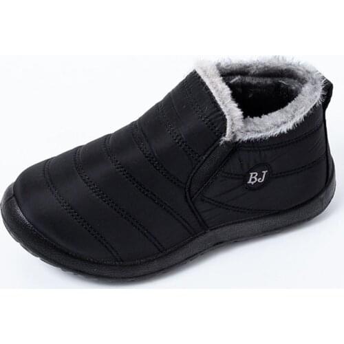 Winter Warm Women Sneakers Fashion Women Flat Shoes Non-Slip Women Shoes Office Snow Shoes Comfortable For Work Ladies Footwear