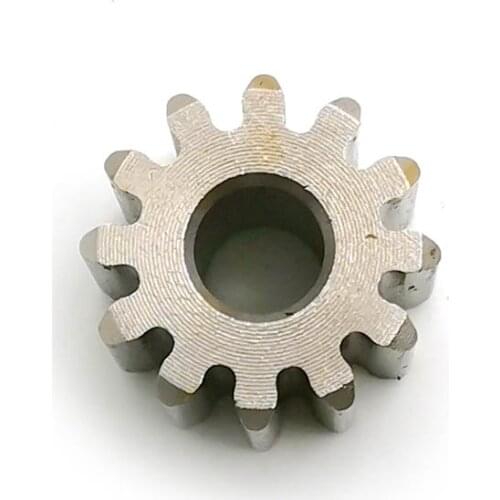 12 Teeth 1M OD=14mm Height=10mm Hole= 5mm Stainless Steel Gear 125A 12T 775/755 Motor Pinion Parts
