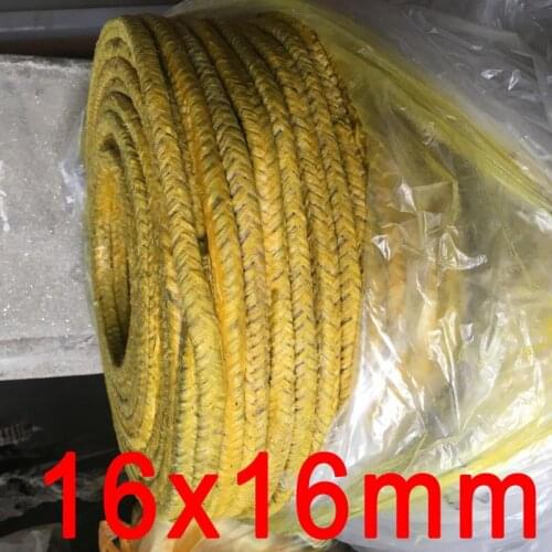 16mm x 16mm Pure cotton yarn packing plain yarn stuffing seal Grease Water pump seal Butter packing