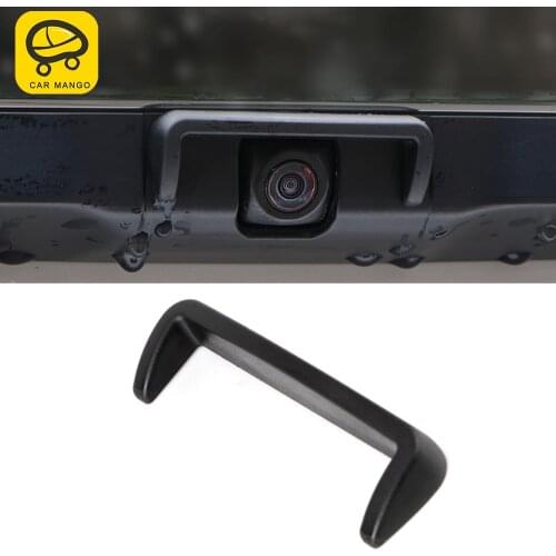 CarManGo Car Accessories Rear Reversing Camera Rain Visor Shield Shade Trim Cover Sticker Decoration for Lexus ES XZ10 2018-2020