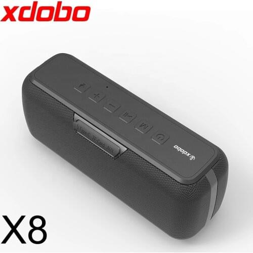 X8 60W Portable bluetooth speakers with subwoofer wireless IPX5 Waterproof TWS 15H playing time Voice Assistant Extra bass Box