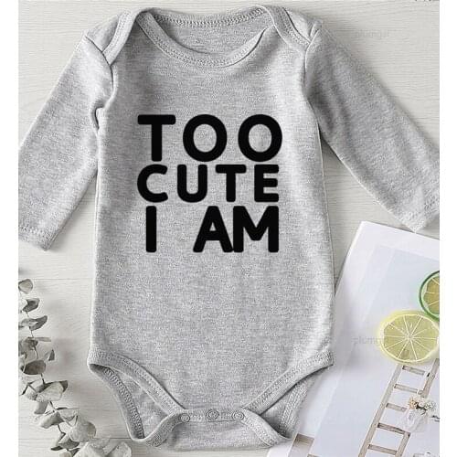 One Piece Jumpsuit Toddler Shower Gifts Cute Winter Baby Boy Clothes Newborn Girls Outfits Infant Autumn Rompers Printing