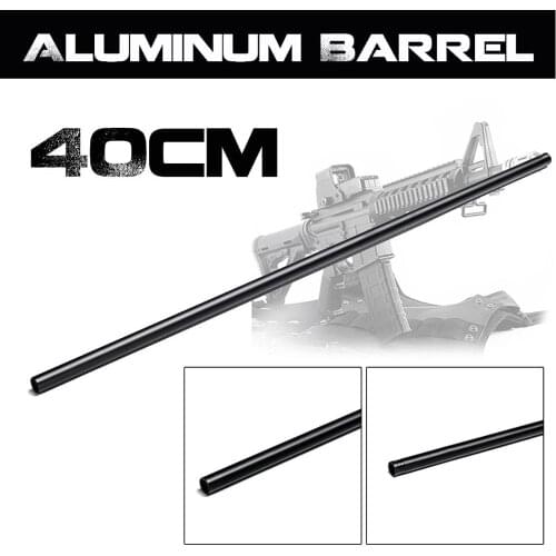 40cm Black Upgrade Aluminum Barrel For Jinming 8th M4A1 Gel Ball Blasters Toy Guns Replacement Accessories