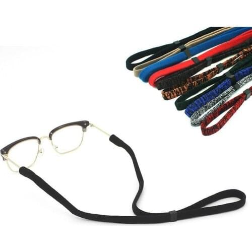 Eyeglasses Holder Strap Premium Soft Neoprene Glasses Anti Slip Strap Stretchy Neck Cord Sports Sunglasses Retainer Men Women