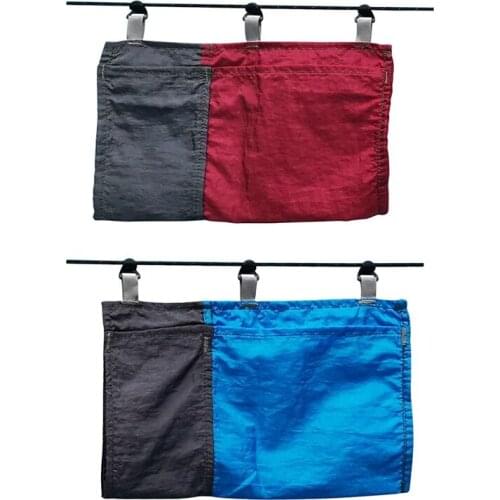 Sundries Holder Storage Bag Hammock Organizer Hanging Pouch Outdoor Mesh Multipurpose Climbing Portable Foldable