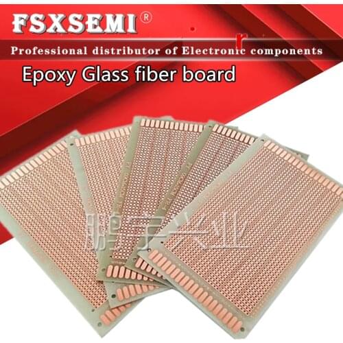 1pcs Epoxy Glass fiber board Antioxidation experiment board PCB single 5x7 7x9 9x15 10x22 12x18 13x25cm 5*7 7*9 9*15 10*22