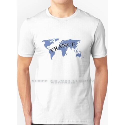 France As The Big Blue Blob Conquering The World - Europa Universalis Iv T Shirt 100% Pure Cotton Eu4 Euiv Europa Universalis 4