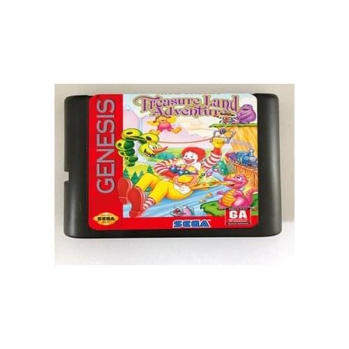 Treasure land Adventure - 16 bit MD Games Cartridge For MegaDrive Genesis console