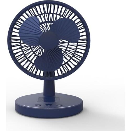 ITAS1346 Mini desktop fan invincible silent mobile phone wireless charging office students dormitory desktop fan Honorable