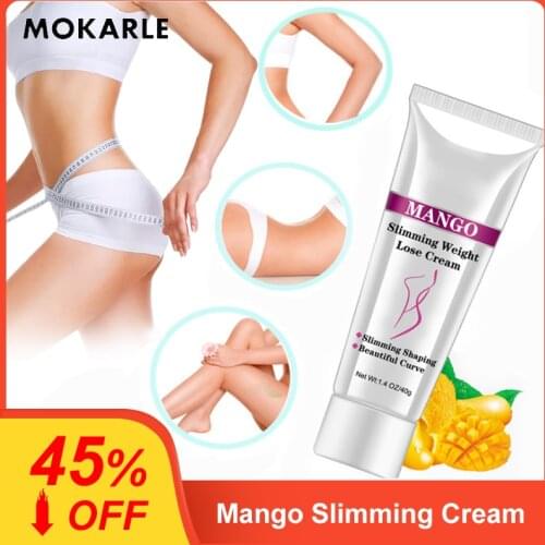 Mango Slimming Cream Weight Lose Body Cream Body Slimming Shaping Create Beautiful Curve Firming Body Anti Cellulite Fat Burner