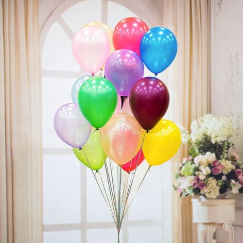 Cheap 10 Inch 1.5g Birthday Party Wedding Decoration Latex Balloons Colorful Party Latex Air Balloon Kids Inflatable Toy 20pcs