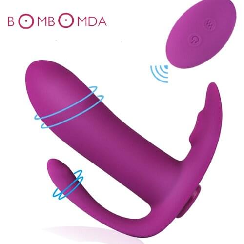 Wearable Dildo Viibrator For Women Vsgins Wireless Remote Panties Clitoris Stimulator Adult Sex ToysFor Woman Butterfly Vibrator