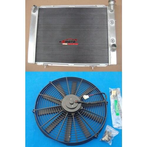 Aluminum Radiator + FAN For Holden Commodore VB VC VH VK V6 Automatic & Manual AT MT