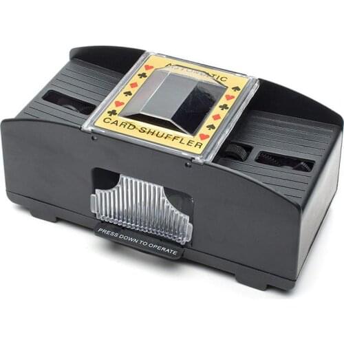 Advanced 1Pc Casino Robot Automatic Poker Card Shuffler Playing Shuffling Machine Gift Funny Family Game Club Accessory