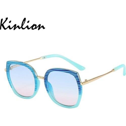 Luxury Metal Oversized Kids Sunglasses Boys Girls Vintage Square Baby Lentes De Sol Outdoor Party Big Frame Children Sun Glasses