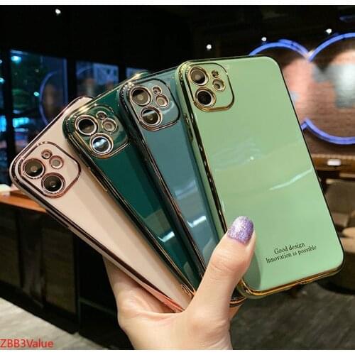 Luxury Plating Silica gel soft Mobile phone Case For iphone XR X XS Max 6 6S 7 8 Plus 11Pro Fashion Cell Phone 11 Case NEW