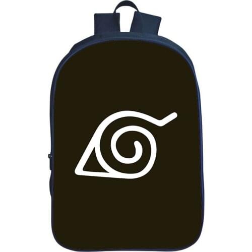 Japan Anime Kakashi Sasuke Uchiha Sharingan Flower Dot Backpack Boy Girl School Bag Teens Bagpack Children Bookbag Rucksack