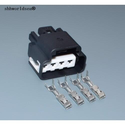 Shhworldsea 4 pin 2.8mm Auto Electri waterproof harness Electric cable connector plug 15326886
