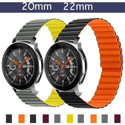 Silicone Band for Galaxy Watch Strap 46mm 42mm Sports bracelet Samsung Gear S3 Frontier/Classic active Huawei Watch 20mm 22mm