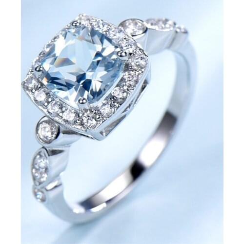 GICA GEMA Multiple Colour Topaz Gemstone Personality Rings For Women 925 Sterling Silver Anniversary Female Gifts Fine Jewelry