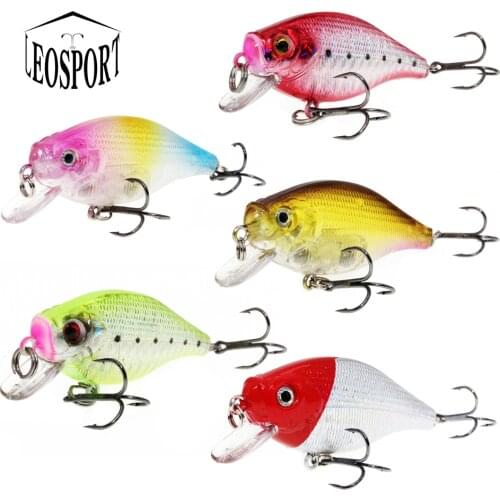 Hard Plastic Fishing Minnow Lures 6.5CM/7.2G Artificial Bait Crankbait Lure Fishing Tackle Pesca