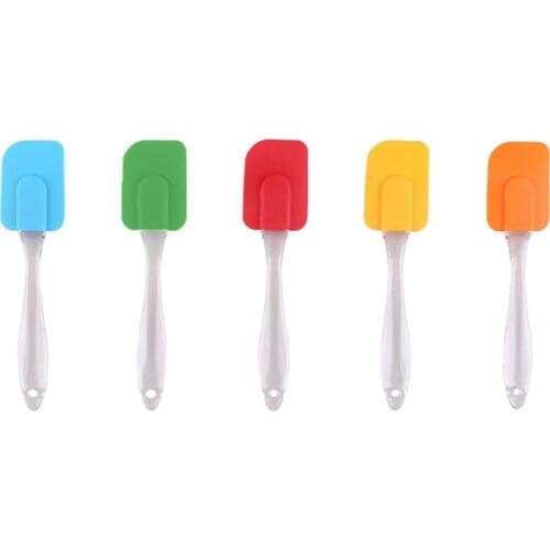 1Pc Pastry Tools Silicone Spatula Baking Scraper Cream Butter Cake Spatula Cooking Cake Brushes Kitchen Utensil