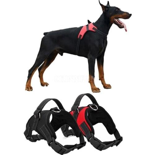 100Pcs/Lot Soft Leash Harness And Heavy Duty Denim Dog Training Walking Leash Collar Design Dog For Medium/Large Dogs