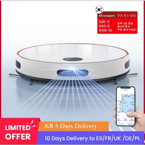 Auto Recharge 6000PA Robot Vacuum Cleaner App Remote Control Timer Vacuum Cleaner Household Cleaning Mopping Floor Sweeper