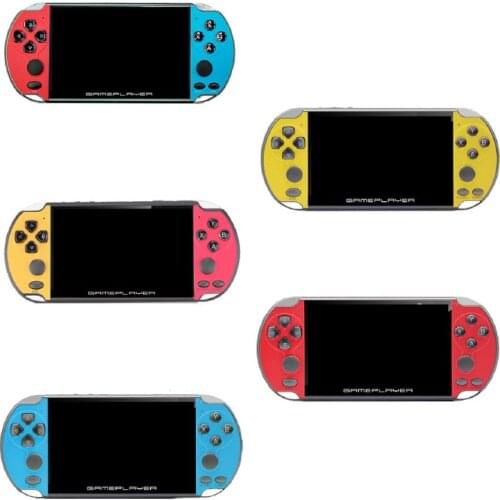 X7 Plus 5.1 Inch LCD Screen Game Machine Double Rocker Handheld Retro Video Game Console with 10000 Games Gaming Accessories
