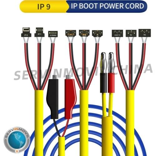 MECHANIC IP9 PRO IP Boot Power Card For iPhone 6-12 Pro Max for ipad mini 1/2/3/4 DC Power Supply Boot Test Cable Battery-free